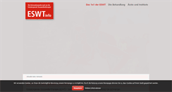Desktop Screenshot of eswt.info
